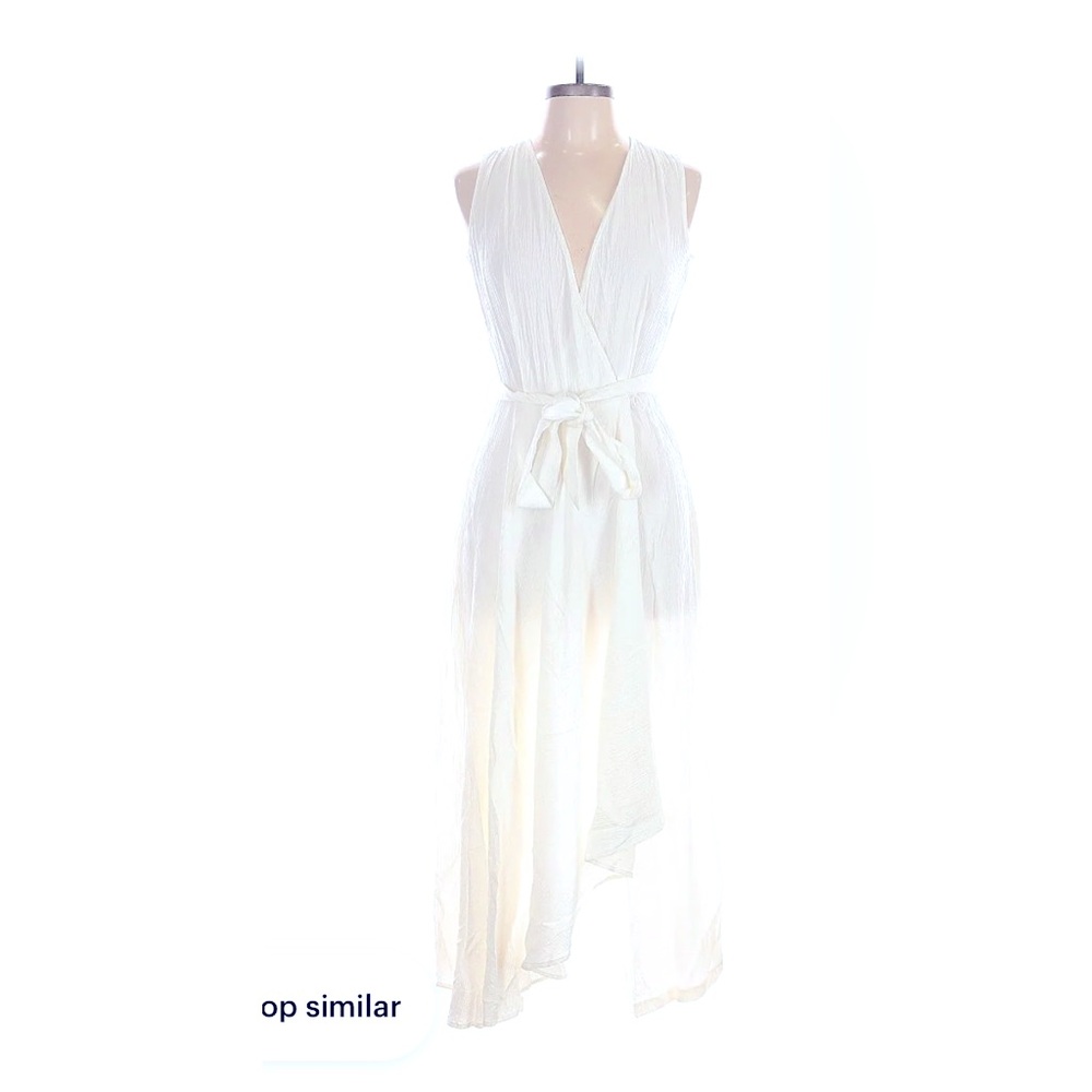 Calvin Klein White Jumpsuit/Romper - Picture 3 of 4